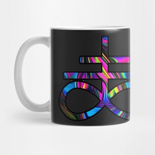 Holographic Levithan Cross Mug